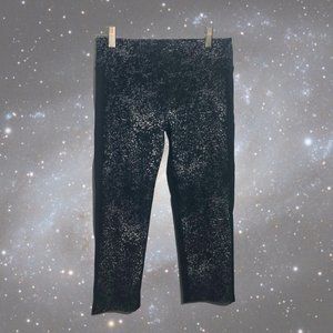Calvin Klein Performance Cropped Leggings Black Galaxy
